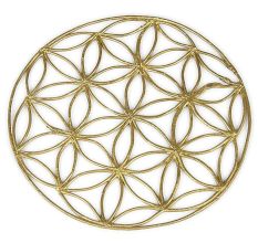 Dhokra Net Floral Trivet