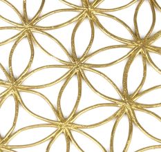 Dhokra Net Floral Trivet