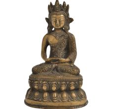 Bronze Tibetan Buddha Statue