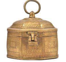 Bronze Octagonal Storage Box