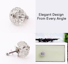 Clear Fine Cut Glass Drawer Knob Online
