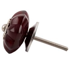 Red Melon Glass Cabinet Knob Online
