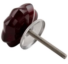 Red Melon Glass Cabinet Knob Online