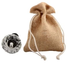 Clear Beautiful Fine Cut Glass Wine Stopper