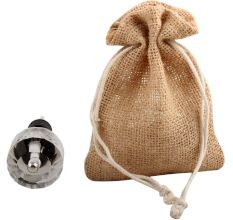 Clear Fine Cut Glass Wine Stopper
