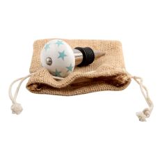 Water Star Ceramic Wine Stopper