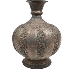 Copper Vintage Engraved Pot