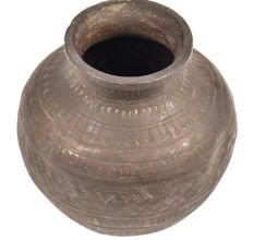 Hand Etched Copper Multipurpose Pot