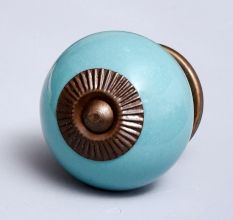 Solid Sea Green Knob