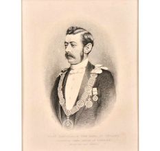 Lithograph Of Honorable Earl Of Zetland