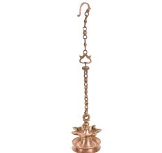 Indian Ritual Brass Hanging Oil Lamp