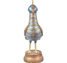 Bronze Regal Peacock Garden Statue