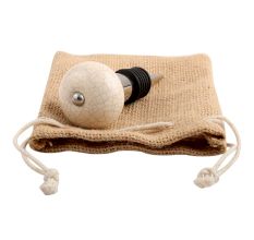 Round Crackle Ceramic Wine Stopper