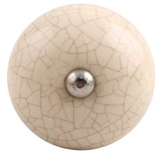 Round Crackle Ceramic Wine Stopper