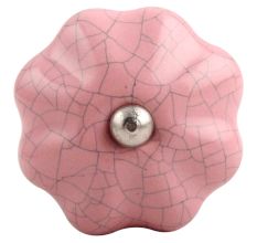 Pink Melon Crackle Ceramic Wine Stopper