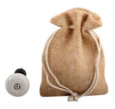 White And Black Crackle Ceramic Wine Stopper