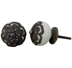 Strewn Cream Knob-3
