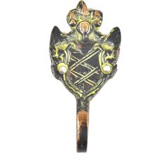 Brass Decorative 1 Hooksed Hooks