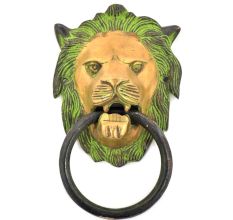 Brass Lion Door Knocker