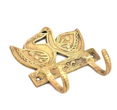 Bronze 2 Hooksed Couple Swan Hooks