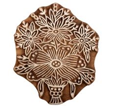 Set of 1 Piece New Wooden Printing Block