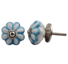 Sky Blue Medium Knob