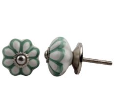 Smoky Green Medium Knob