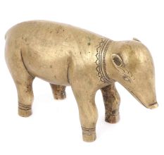 Bronze Handmade Pig