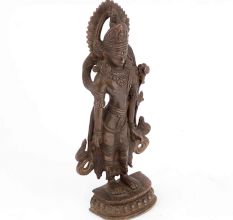 Bronze Serpent Deity