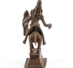 Hindu God on Horse Riding Horse Statue