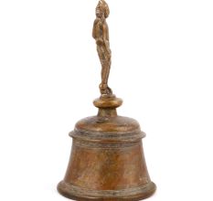 Brass Ghanti Bell with God Figurine