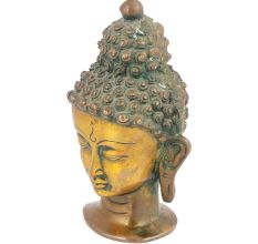 Bronze Buddha Head Statue