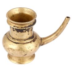 Bronze Holy Water Pot With A Long Stout