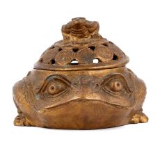 Bronze Feng Shui Jewellery Box With Tortoise On The Lid