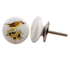 Sparrow Ceramic Cabinet Knob