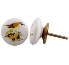 Sparrow Ceramic Cabinet Knob