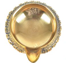 Hand Crafted Brass Kuber Diya 1 inch x 2.5 inch
