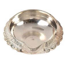 Hand Crafted Brass Kuber Diya 1 inch x 2.25 inch