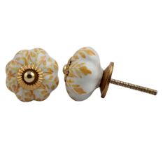 Yellow Leaf Melon Knob