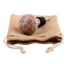 Pink Floral Crackle Ceramic Wine Stopper 