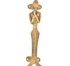 Brass Mermaid Statue Door Handles