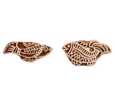 Set of 2 Piece New Mix Wooden Printing Block