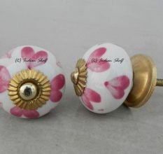 Pink Heart Knob