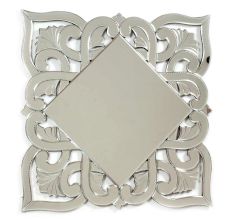 Glass Square Contemporary Mirror