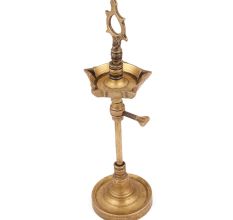 Brass Oil Lamp With Detachable Screw