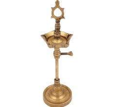 Brass Oil Lamp With Detachable Screw