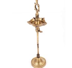 Brass Oil Lamp With Detachable Screw