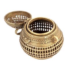 Bronze Jewellery Box With Dhokra Art