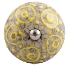Mixed Circular Crackle Ceramic Wine Stopper