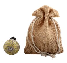 Mixed Circular Crackle Ceramic Wine Stopper